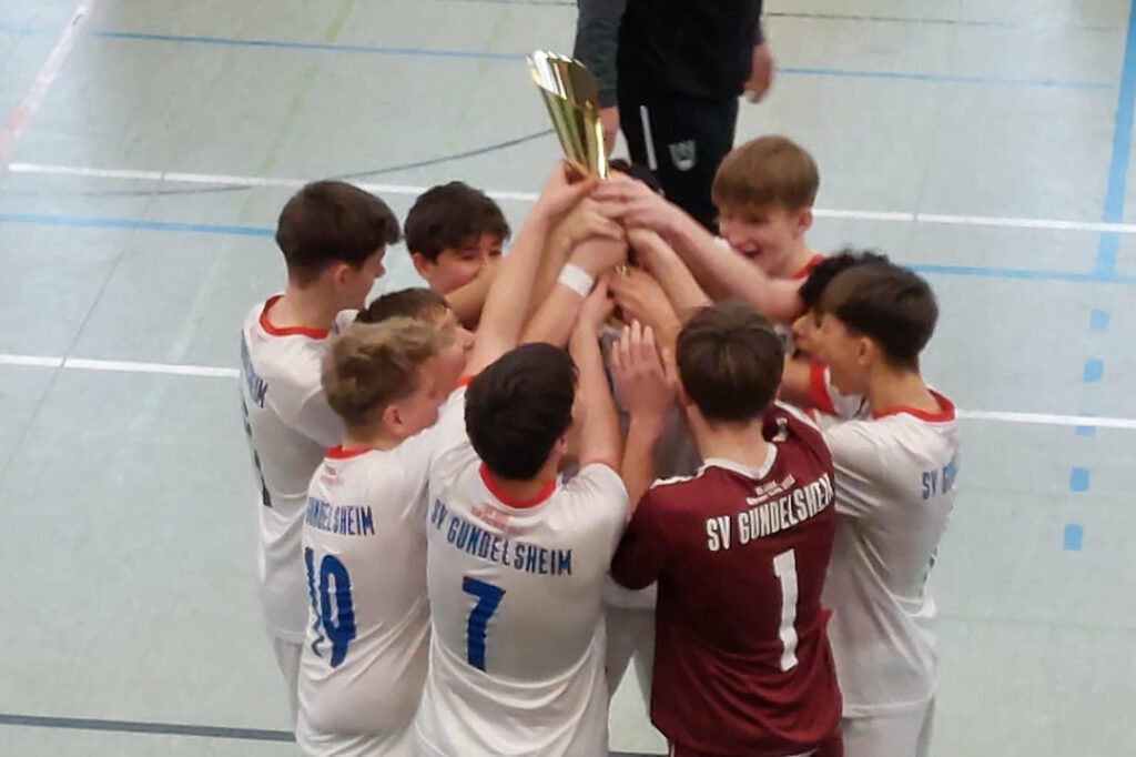 Siegreiche C-Junioren Mannschaft SCL